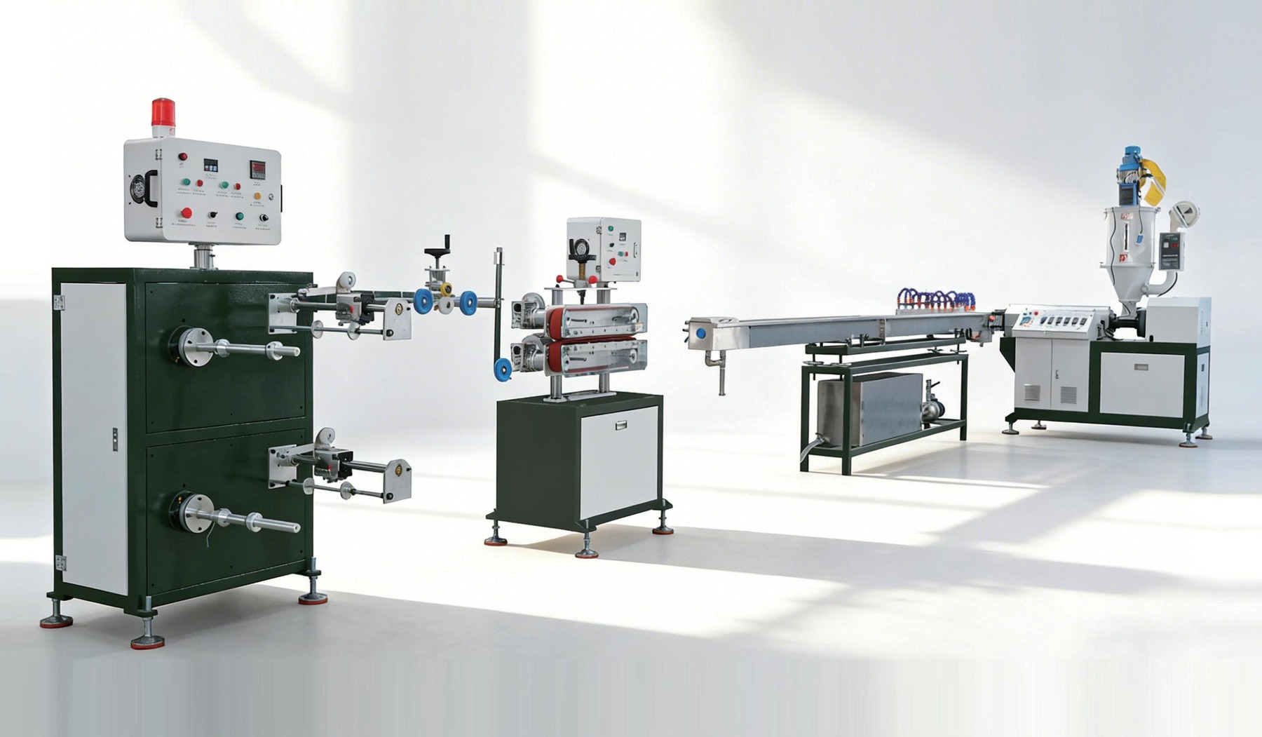 Precision Guidewire Coating Extrusion Line